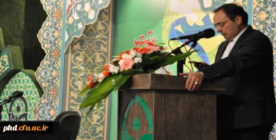 دکتر محمود مهر محمدی سرپرست دانشگاه فرهنگیان در مراسم افتتاحیه سی و یکمین جشنواره ملی قرآن و عترت در مشهد: قرآن برای ما واجد تمام ویژگی ها برای انتخاب مسیر درست بوده و هر فعالیتی که معطوف به قرآن باشد بسیار ارزشمند است.