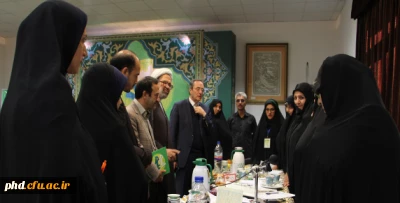 بازدید دکتر محمود مهرمحمدی از روند برگزاری مسابقات خواهران در پردیس شهید هاشمی نژاد