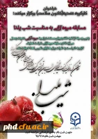 جشنواره میوه آرایی شب یلدا