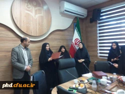 جلسه تودیع و معارفه  اعضای شورای صنفی