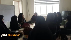 برگزاری جلسه دورهمی کتاب با حضور خانم بهفر در مرکز مشاوره پردیس