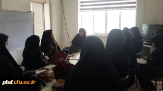 برگزاری جلسه دورهمی کتاب با حضور خانم بهفر در مرکز مشاوره پردیس شهید هاشمی نژاد