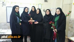 بازدید دکتر کاظمی  و دکتر بزمی از کلاس های درس نو معلمان پردیس شهیدهاشمی نژاد