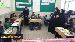 بازدید دکتر کاظمی  و دکتر بزمی از کلاس های درس نو معلمان پردیس شهیدهاشمی نژاد