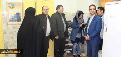 بازدید هیئت کارشناسی سازمان برنامه وبود جه  از پردیس شهید هاشمی نژاد