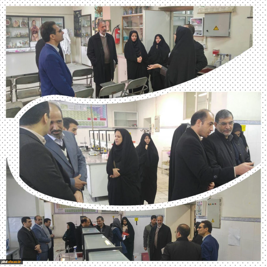 بازدید کارشناسان برنامه و بودجه از پردیس شهیدهاشمی نژاد