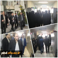 بازدید کارشناسان برنامه و بودجه از پردیس شهیدهاشمی نژاد
