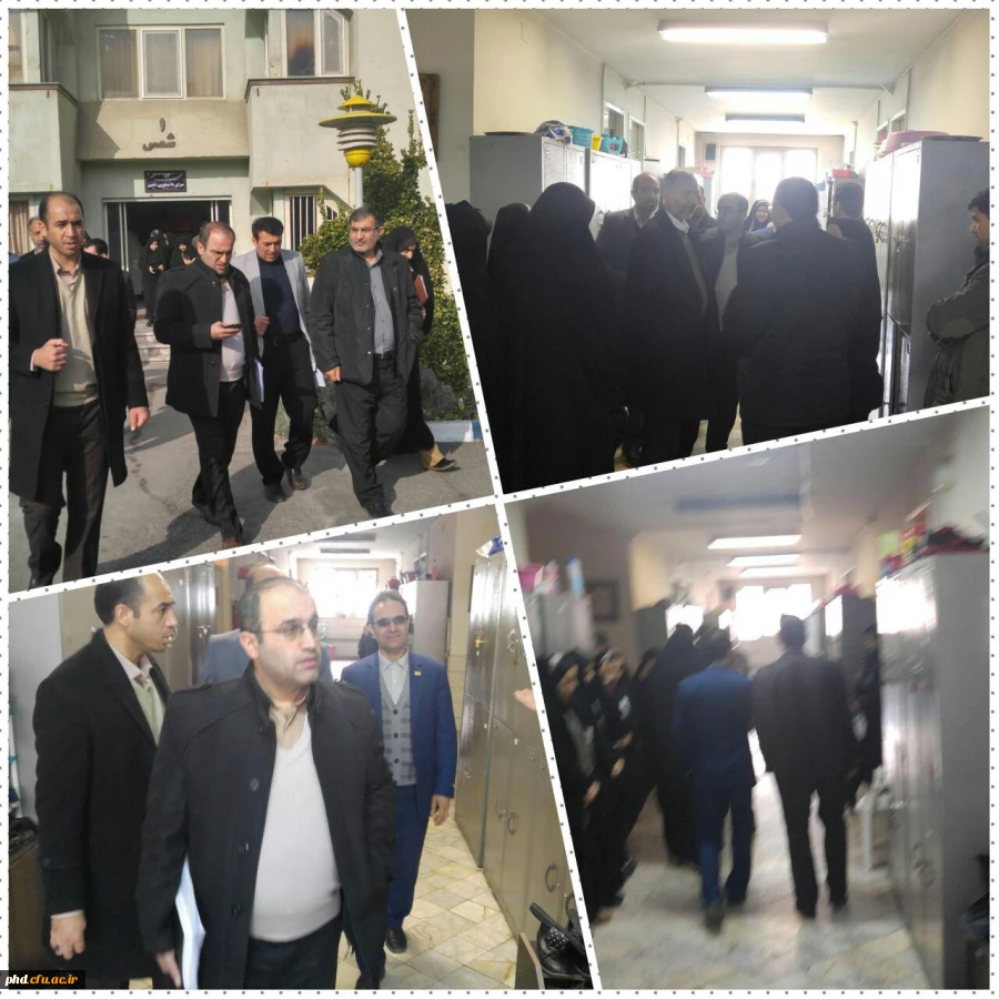 بازدید کارشناسان برنامه و بودجه از پردیس شهیدهاشمی نژاد