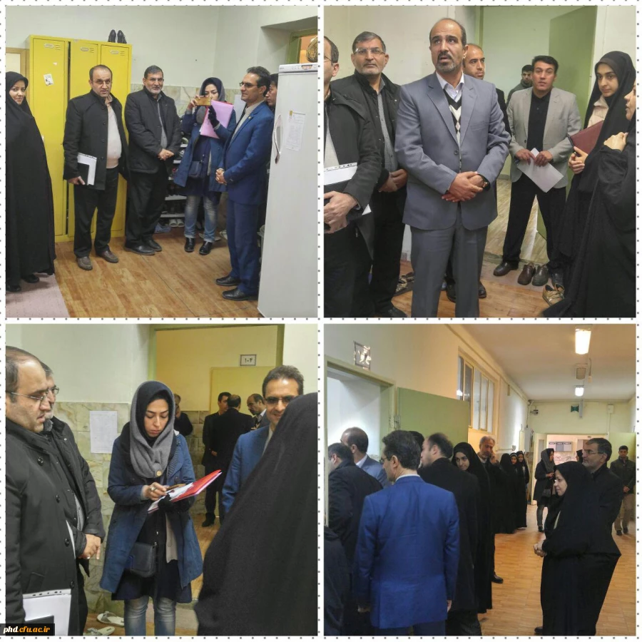 بازدید کارشناسان برنامه و بودجه از پردیس شهیدهاشمی نژاد