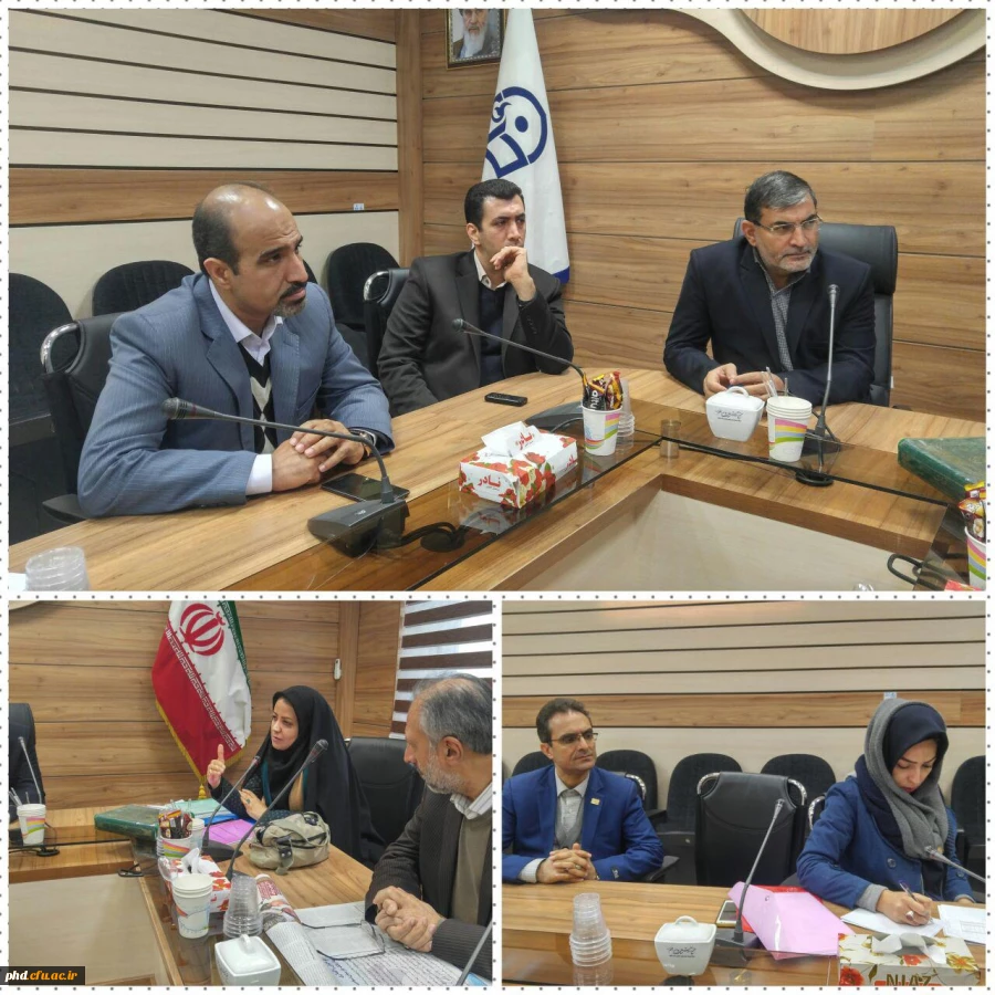 بازدید کارشناسان برنامه و بودجه از پردیس شهیدهاشمی نژاد