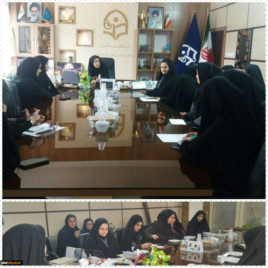 دومین دیدار تیم مشاوران جوان با ریاست محترم پردیس شهیدهاشمی نژاد مشهد