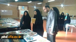 نمایشگاه دست سازه های هنری دانشجویان پردیس شهید هاشمی نژاد به روایت تصویر