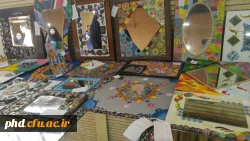 نمایشگاه دست سازه های هنری دانشجویان پردیس شهید هاشمی نژاد به روایت تصویر