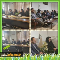 دیدار با نمایندگان نو معلمان منطقه رضویه