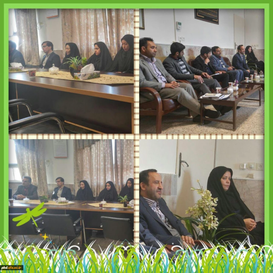 دیدار با نمایندگان نو معلمان منطقه رضویه