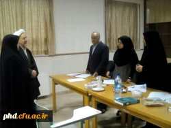 بازدید دکتر کاظمی از کمیته مصاحبه مرکزثامن الحجج (ع)