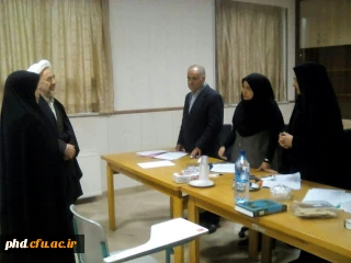 بازدید دکتر کاظمی از کمیته مصاحبه  تخصصی متقاضیان استخدام در مرکز آموزش عالی ثامن الحجج (ع)