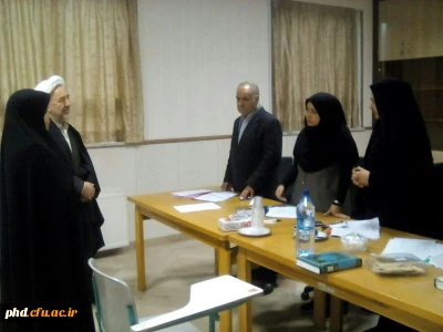 بازدید دکتر کاظمی از کمیته مصاحبه  تخصصی متقاضیان استخدام در مرکز آموزش عالی ثامن الحجج (ع)