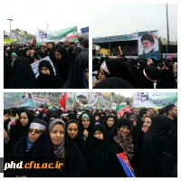 حضور در راهپیمایی 22 بهمن