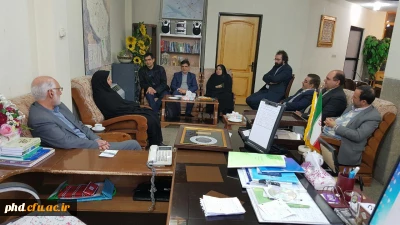 ملاقات مدیریت دانشگاه فرهنگیان دکتر مجتبوی  به همراه روسای پردیس هاو مرکز آموزش عالی ثامن الحجج  با فرماندار مشهد جناب آقای نوروزیان