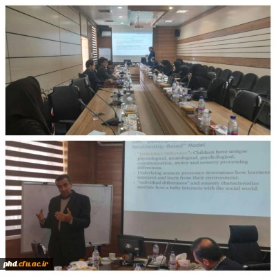 برگزاری دوره بالندگی اساتید مشاوره دانشگاه فرهنگیان استان