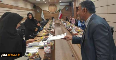 تقدیر از نیروهای خدماتی پردیس شهید هاشمی نژاد