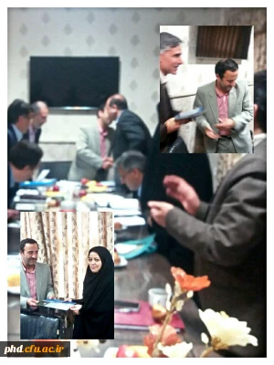 تقدیر از رؤسای پردیس ها توسط دکتر مجتبوی سرپرست مدیریت امور پردیس های استان خراسان رضوی