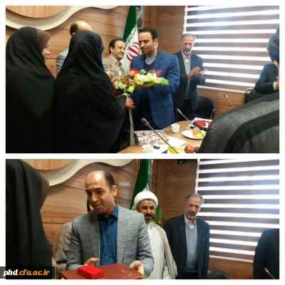 مراسم تکریم و معارفه معاونت توسعه منابع و امور دانشجویی برگزار شد .