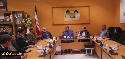 دیدار نوروزی مسئولین دانشگاه فرهنگیان استان با دکترحسینی معاونت سیاسی ،امنیتی استانداری خراسان