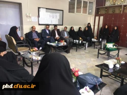 حضور دکتر مجتبوی در پردیس شهید هاشمی نژاد در روز معلم