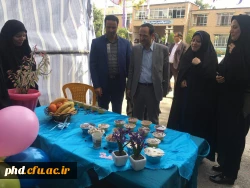 حضور دکتر مجتبوی در پردیس شهید هاشمی نژاد در روز معلم