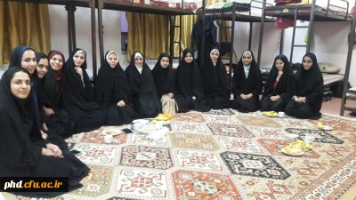 برگزاری جلسه هم نشینی در خوابگاه نرجس