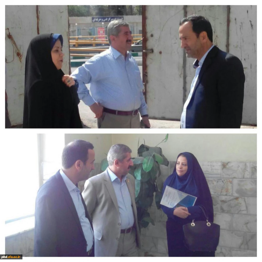 بازدید دکتر کیانی