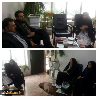 دیدار سرپرست محترم پردیس  و هیئت همراه  با رئیس هیات پزشکی ورزشی خراسان به مناسبت هفته سلامت