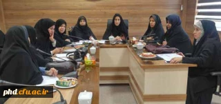 جلسه گروههای آموزشی پردیس تشکیل شد .