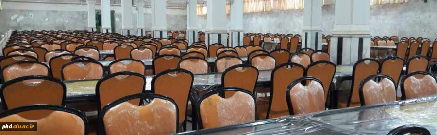 پردیس شهید هاشمی نژاد به روایت تصویر-سلف سرویس سرای دانشجویی با ظرفیت 550 نفر