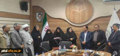 مسئول جدید حراست پردیس شهید هاشمی نژادمعرفی شد .