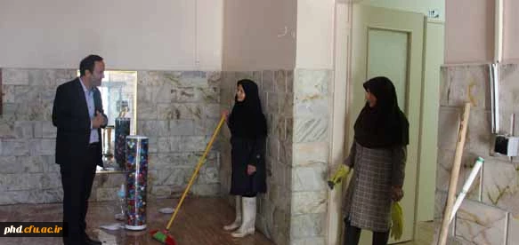 بازدید مدیریت امور پردیس های استان خراسان رضوی از روند فعالیت های  عمرانی وبهسازی وآماده سازی  پردیس شهید هاشمی نژاد