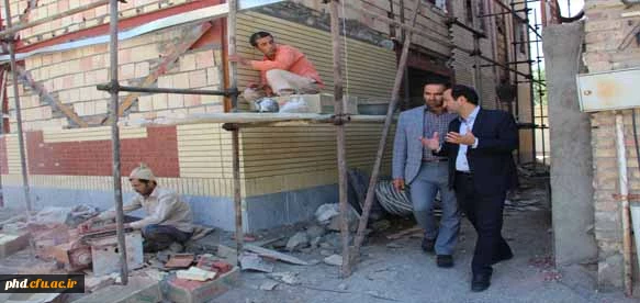 بازدید مدیریت امور پردیس های استان خراسان رضوی از روند فعالیت های  عمرانی وبهسازی وآماده سازی  پردیس شهید هاشمی نژاد