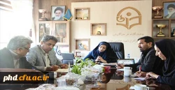 بازدید هیئت نظارت  و ارزیابی  آموزش عالی استان خراسان رضوی از پردیس شهید هاشمی نژاد