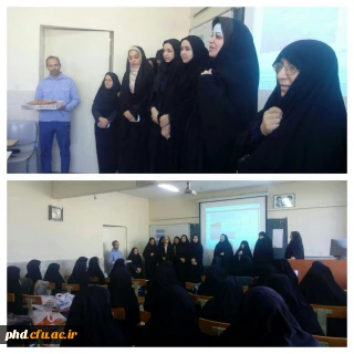 حضور سرپرست پردیس شهید هاشمی نژاد در کلا درس دانشجویان در آستانه روز دانشجو