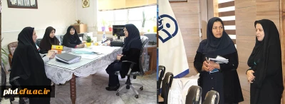 باز دید بازرس نظارت وارزیابی سازمان مرکزی دانتشگاه فرهنگیان ازپردیس شهید هاشمی نژاد