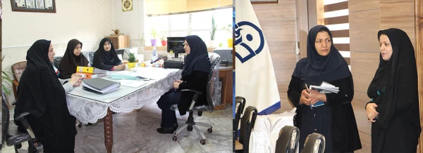 باز دید بازرس نظارت وارزیابی سازمان مرکزی دانتشگاه فرهنگیان ازپردیس شهید هاشمی نژاد