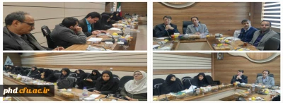 نشست اساتید پردیس شهید هاشمی نژاد با حضور مسئولین استانی  دانشگاه فرهنگیان