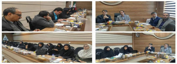 نشست اساتید پردیس شهید هاشمی نژاد با حضور مسئولین استانی  دانشگاه فرهنگیان