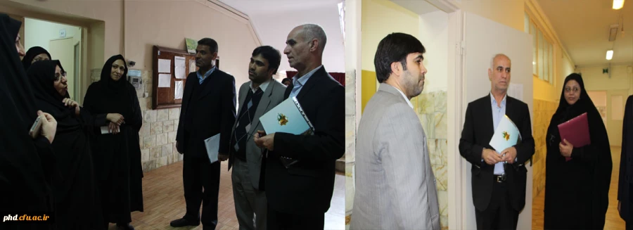 بازدید کارشناسان دانشگاه فردوسی