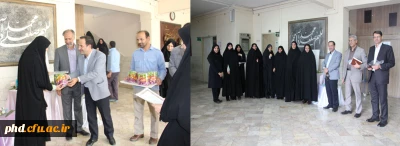 گرامیداشت روز زن و مقام مادر با حضور مسئولین دانشگاه فرهنگیان استان و تقدیر از کارکنان خواهر پردیس شهید هاشمی نژاد
