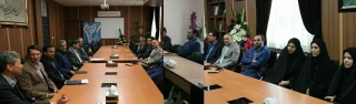 دیدار مسئولین دانشگاه فرهنگیان خراسان رضوی  با مدیرکل توسعه، تجهیز و نوسازی مدارس خراسان رضوی