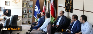 بازدید سرپرست مرکز هوشمند ساز ی دانشگاه فرهنگیان از پردیس شهیدهاشمی نژاد