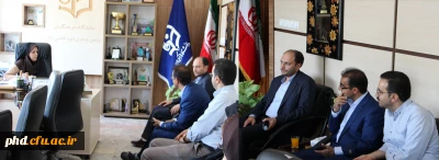 بازدید سرپرست مرکز هوشمند ساز ی دانشگاه فرهنگیان از پردیس شهیدهاشمی نژاد